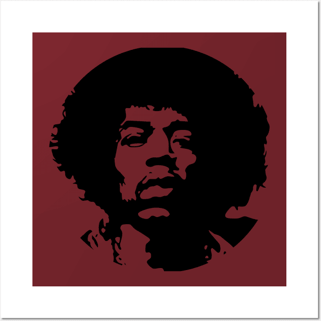 Jimi Virtuoso Design Wall Art by mpdesign